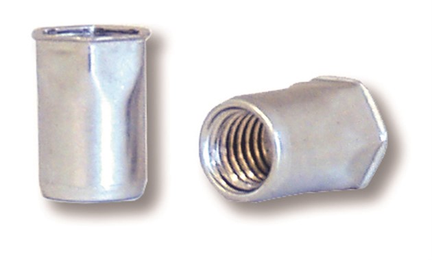 STÅL HALVHEX LÅGPROFIL ÖPPEN