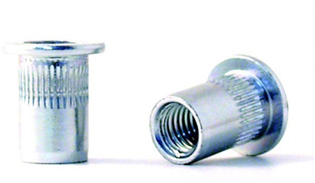 STÅL RUND KRAGE RÄFFLAD ÖPPEN (UPO)